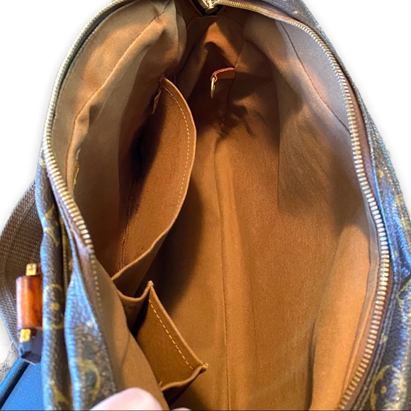 Louis Vuitton Sac Bosphore Crossbody Tote Business Travel Bag Authentic - Picture 5 of 16